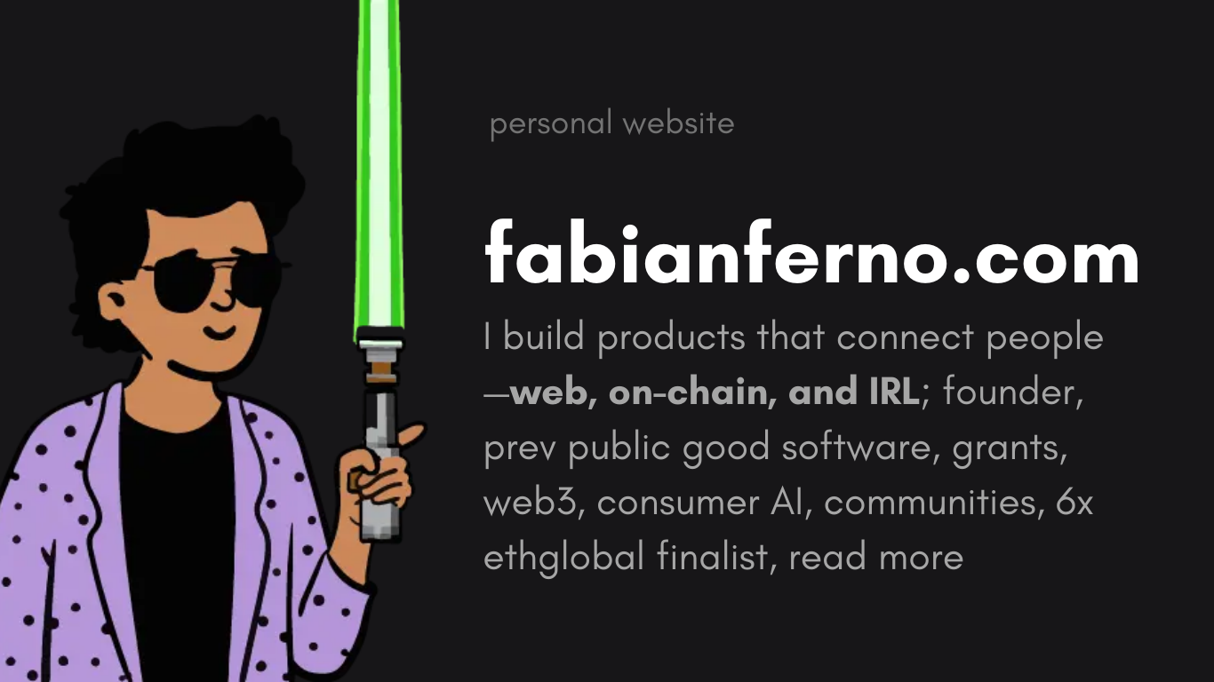 Projects - Fabian Ferno